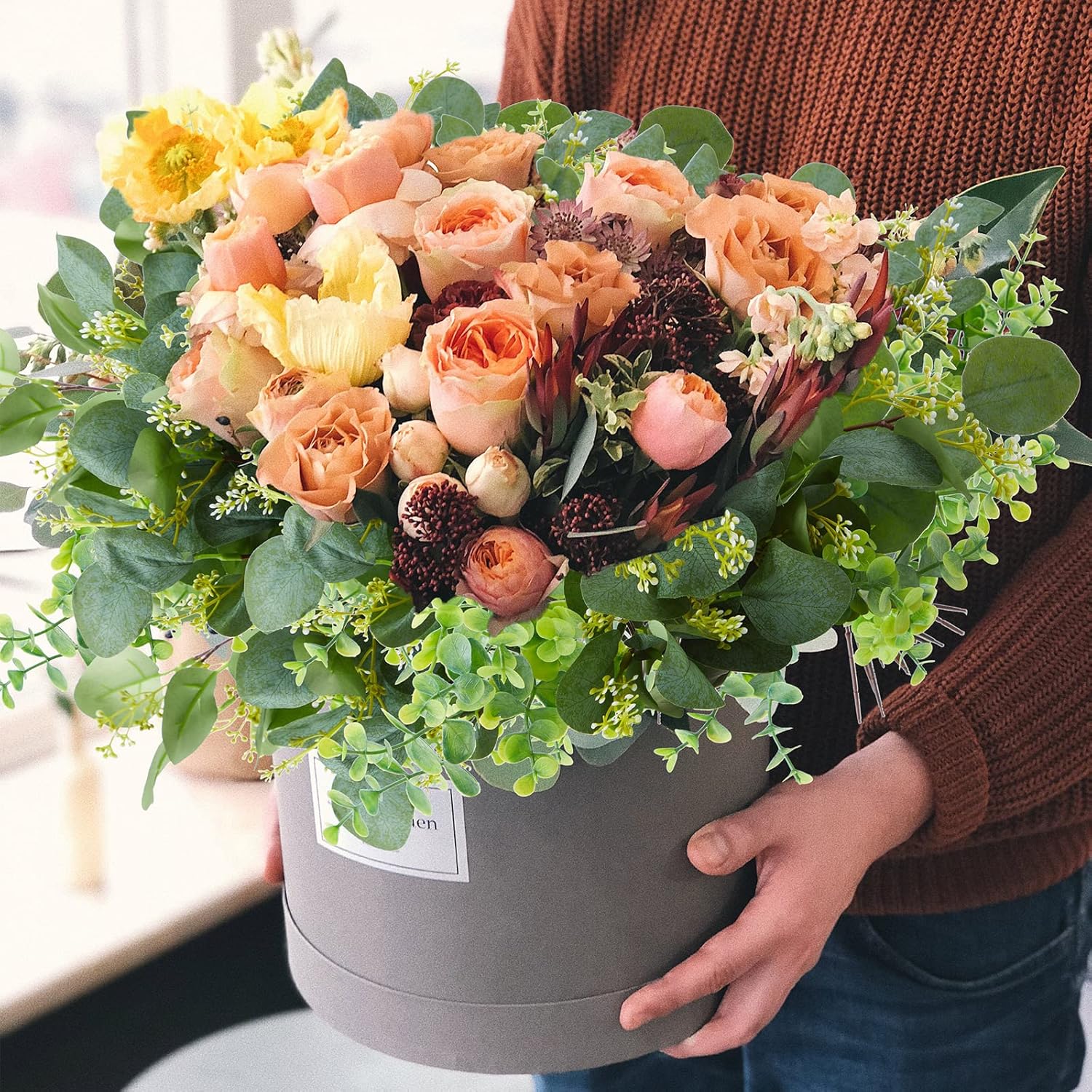 50PCS 인조 유칼립투스 줄기 인공 유칼립투스 잎 가 - Florist Supply Bulk 리뷰 및 가격