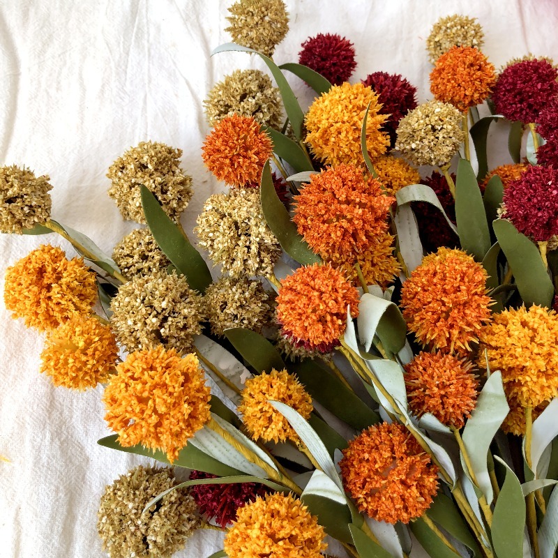 42cm 데이지 드라이플라워 인조꽃 헤드 홈데코 정원  - Florist Supply Bulk 리뷰 및 가격
