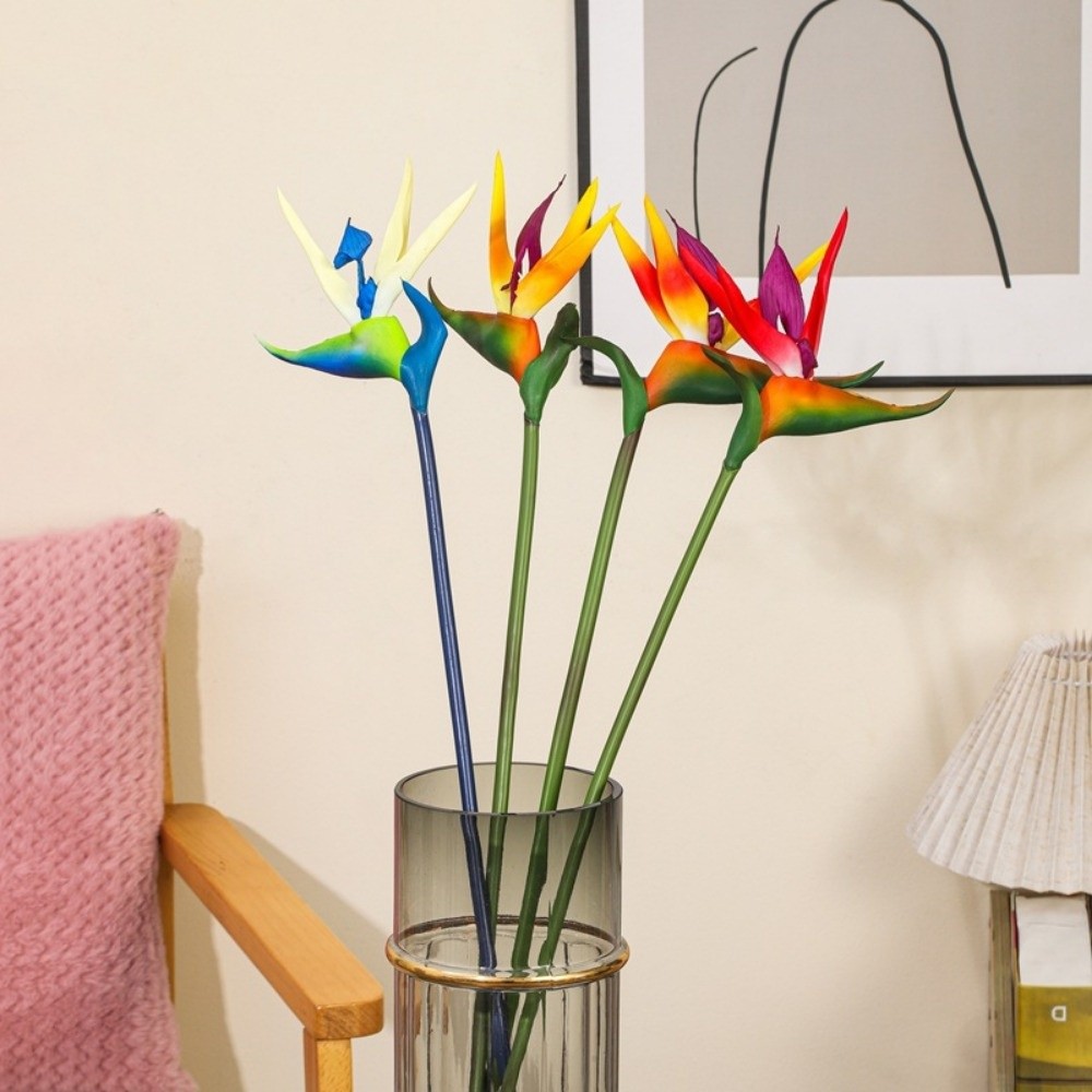 새로운 롱 스템 인조 버드 오브 파라다이스 장식용 정통 - Florist Supply Bulk 리뷰 및 가격
